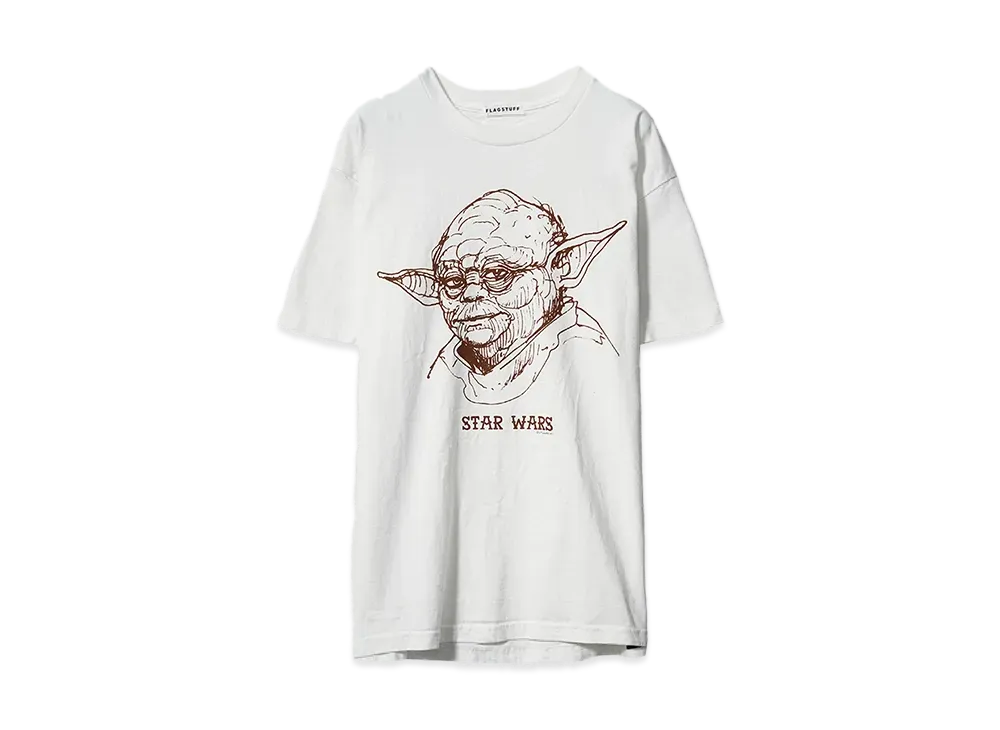 F-LAGSTUF-F Yoda TEE "WHITE"