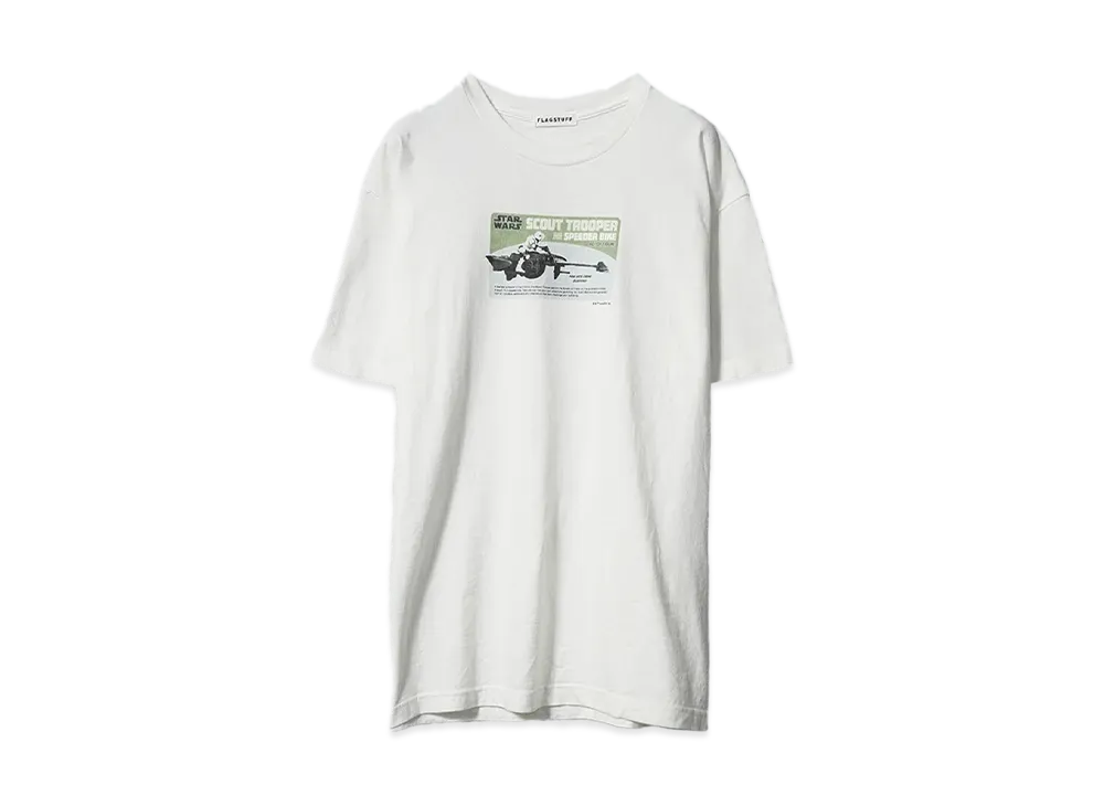 F-LAGSTUF-F SCOUT TROOPER TEE "WHITE"
