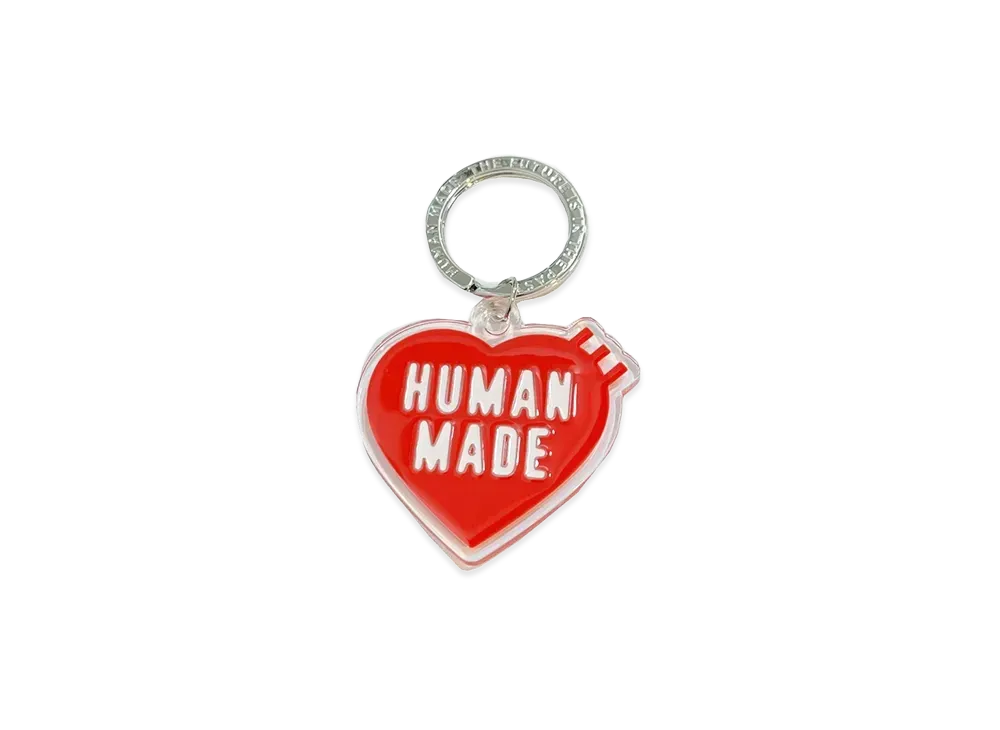 HUMAN MADE 25S/S Heart Keyring "Red"
