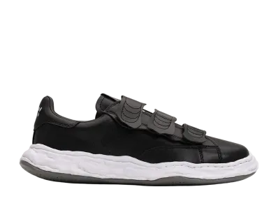 71MICHAEL × Maison MIHARA YASUHIRO MMY CHARLES OG Sole Tear Low-top Verclo Sneaker "Black"