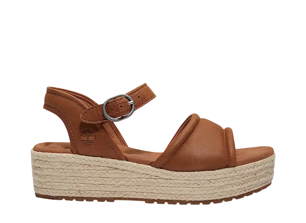 Timberland Women's Santorini Sun Backstrap Sandal "Rust Full Grain"