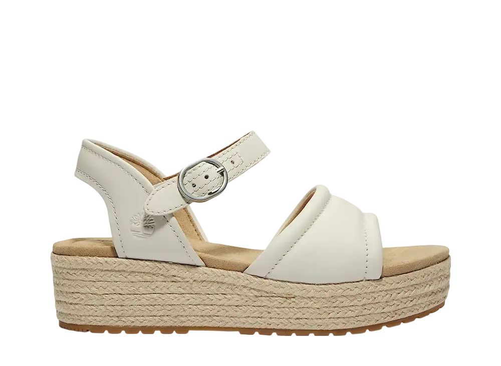 Timberland Women's Santorini Sun Backstrap Sandal "Natural Full Grain"