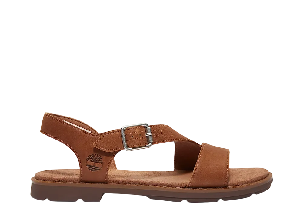 Timberland Women's Calista Bay Backstrap Sandal "Rust Full Grain"