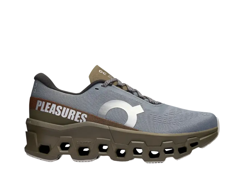 プレジャーズ × ザ ループ × オン ウィメンズ クラウドモンスター2 PLS-TL "ミスト/オリーブ"