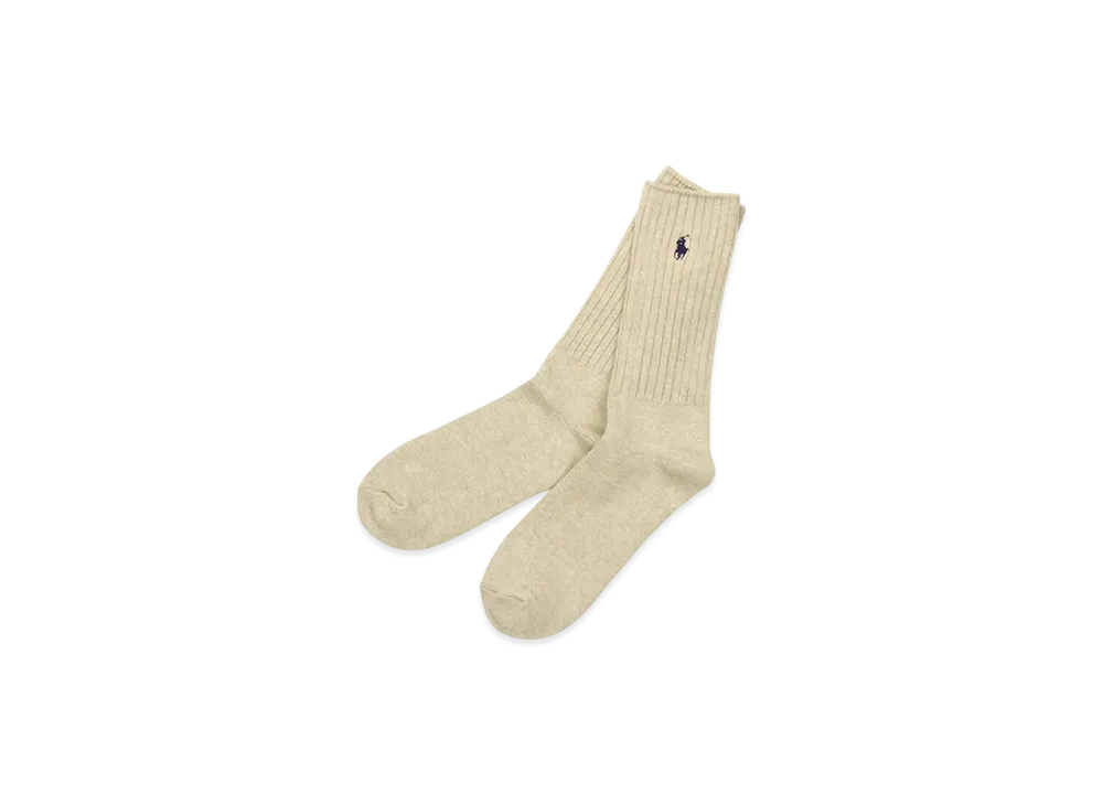 Polo Ralph Lauren Cotton Rib Single Sock "Khaki"