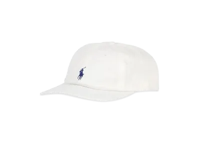 Polo Ralph Lauren Cotton Chino Baseball Cap "White"