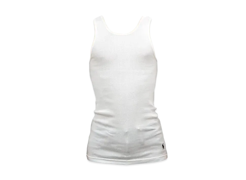 Polo Ralph Lauren Cotton Classic Tank Top T-Shirt "White"
