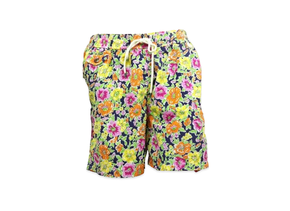 Polo Ralph Lauren Traveler Floral Swim Shorts "Yellow"