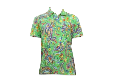 Polo Ralph Lauren Custom-Fit Bright Paisley Polo "Green"