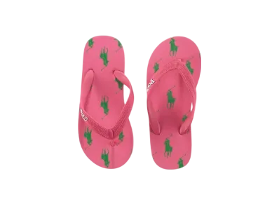 Polo Ralph Lauren Kids Amino Flip-Flop "Pink"