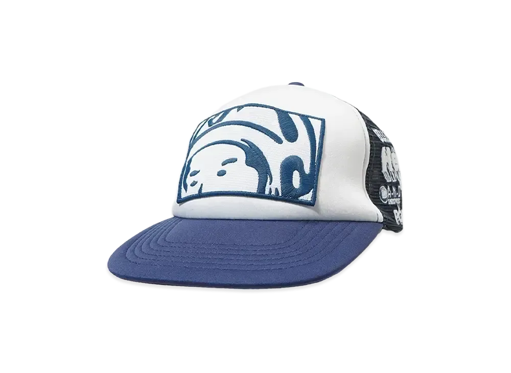 BILLIONAIRE BOYS CLUB BB SOLAR SYSTEMS TRUCKER HAT "NAVY PEONY"