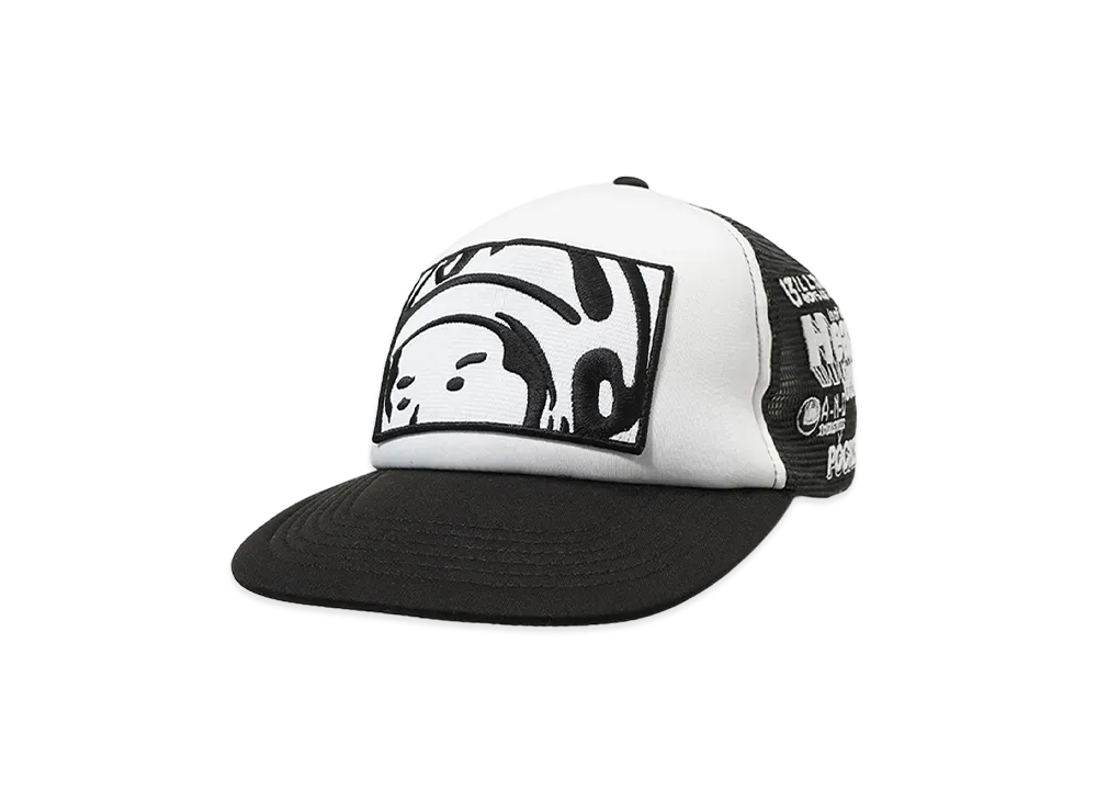 BILLIONAIRE BOYS CLUB BB SOLAR SYSTEMS TRUCKER HAT "BLACK"