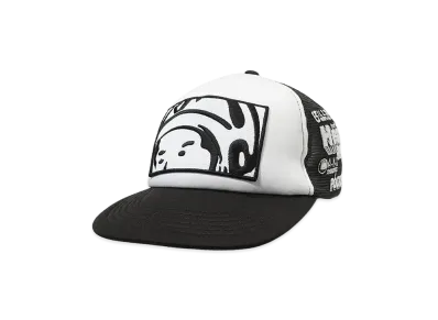 BILLIONAIRE BOYS CLUB BB SOLAR SYSTEMS TRUCKER HAT "BLACK"