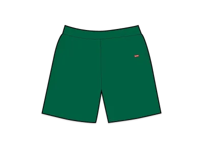 Supreme Small Box Sweatshort "Pine"