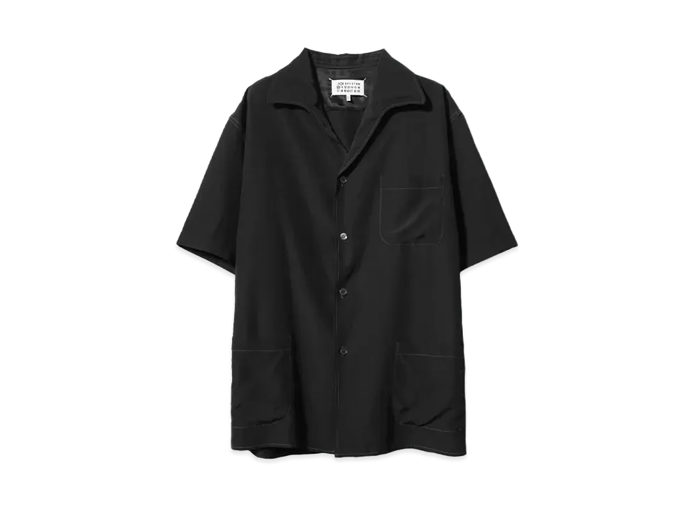 Maison Margiela Short-sleeved Shirt "BLACK"