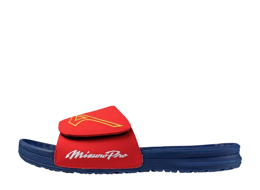 ミズノ ミズノプロ スライド2 "レッド/ゴールド/ネイビー"