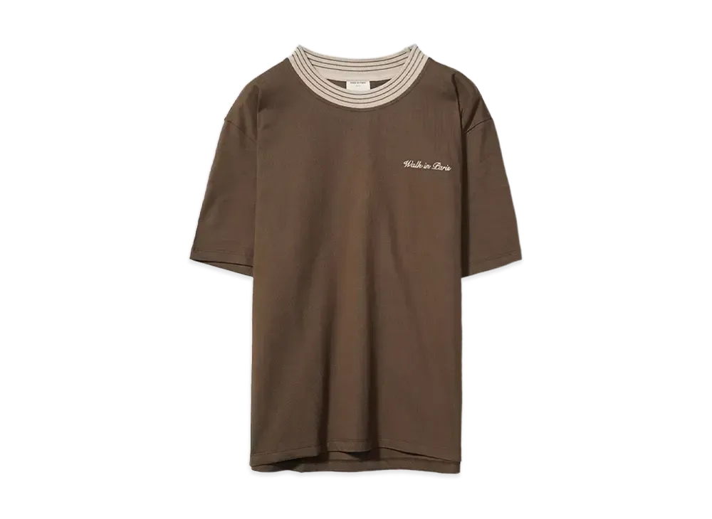 Walk In Paris The brown heritage t-shirt "BROWN"