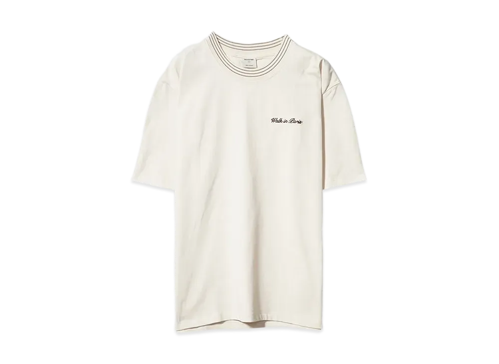 Walk In Paris The beige heritage t-shirt "BEIGE"