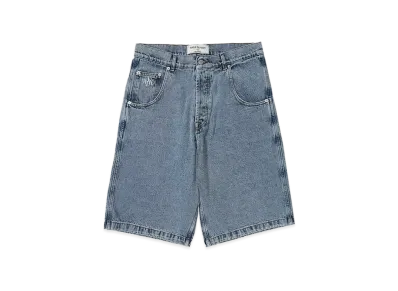 Walk In Paris The light blue denim baggy shorts "LIGHT BLUE"