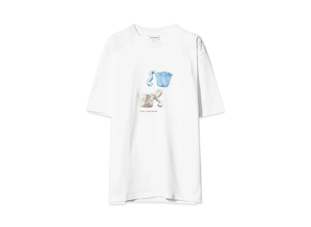 Walk In Paris The porcelain t-shirt "WHITE"