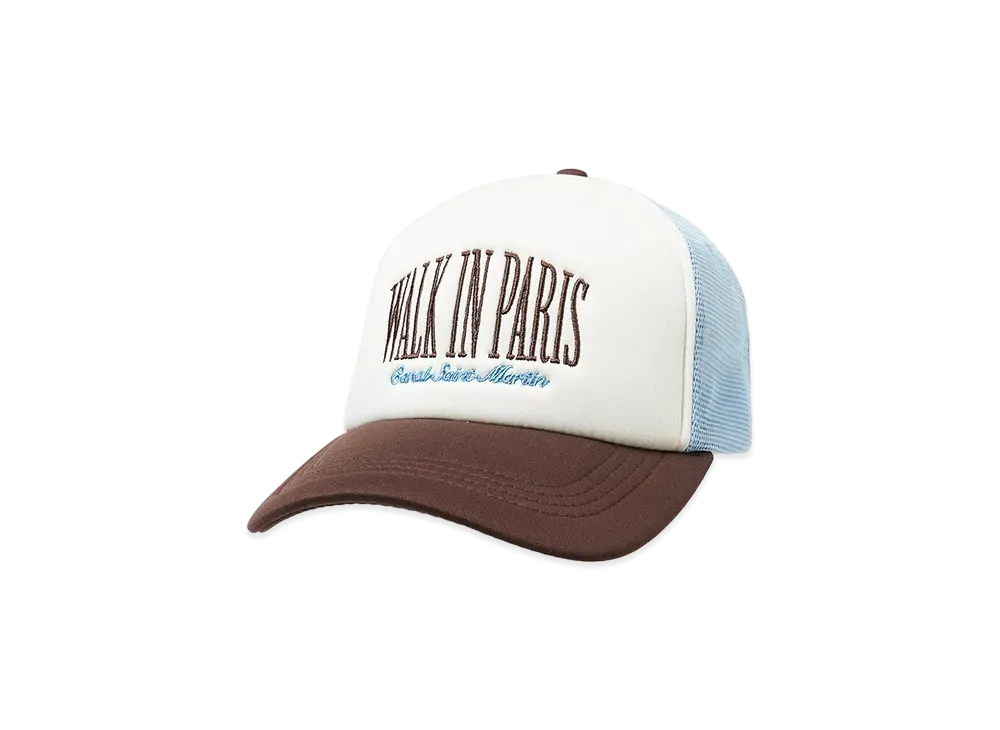 Walk In Paris The mahogany trucker cap "MAHOGANY"
