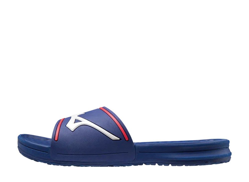 ミズノ リラックススライド2 "ブルー/ピンク"