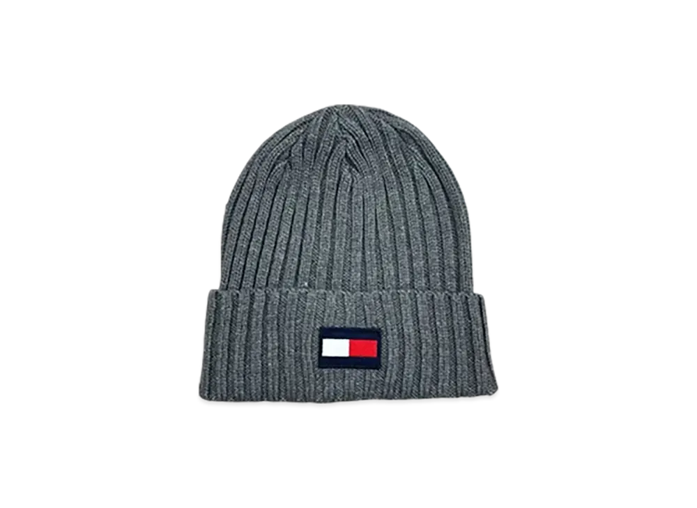 TOMMY HILFIGER Knit Cap "Chacoal"