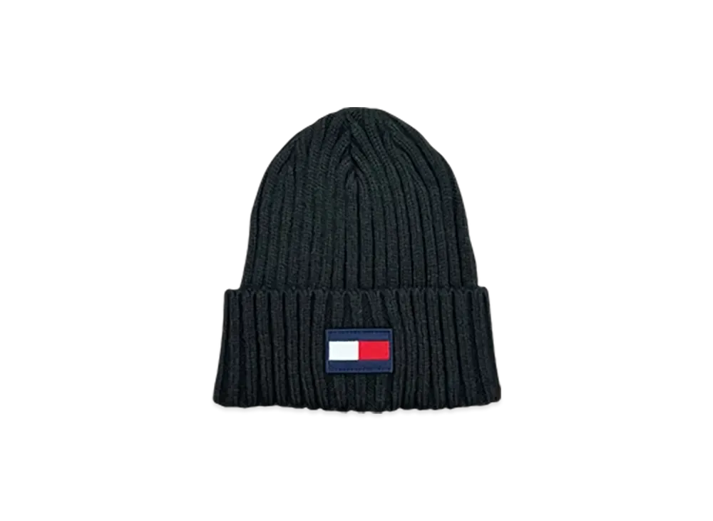 TOMMY HILFIGER Knit Cap "Black"