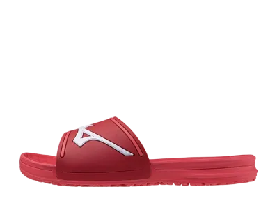 ミズノ リラックススライド2 "ラディアントレッド/ホワイト"