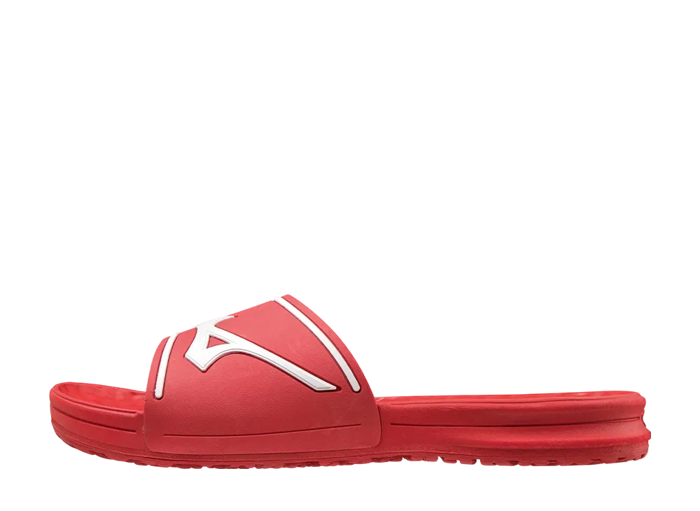 ミズノ リラックススライド2 "レッド/ホワイト"