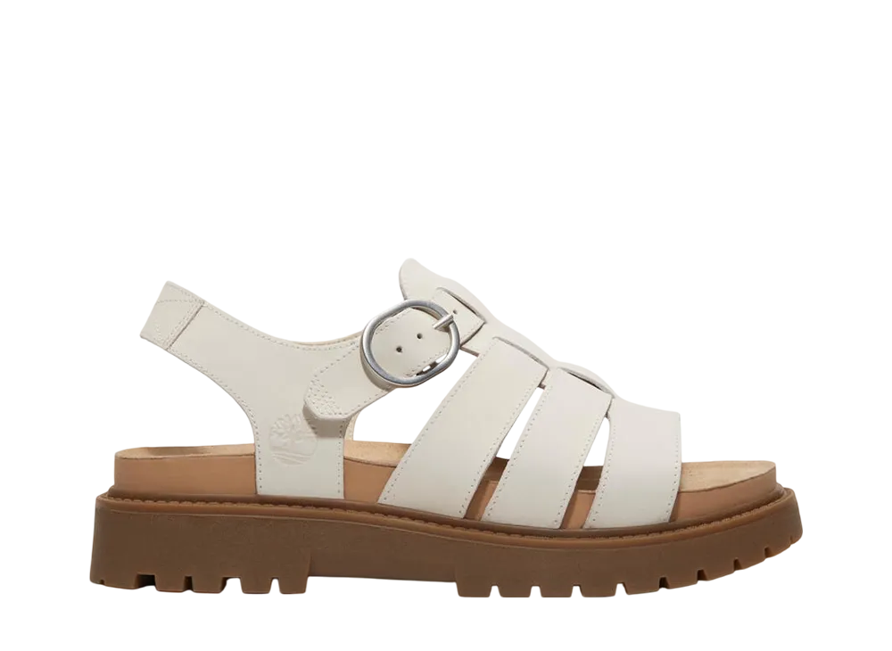 ティンバーランド ウィメンズ クレアモン ウェイ フィッシャーマン サンダル "ナチュラル"