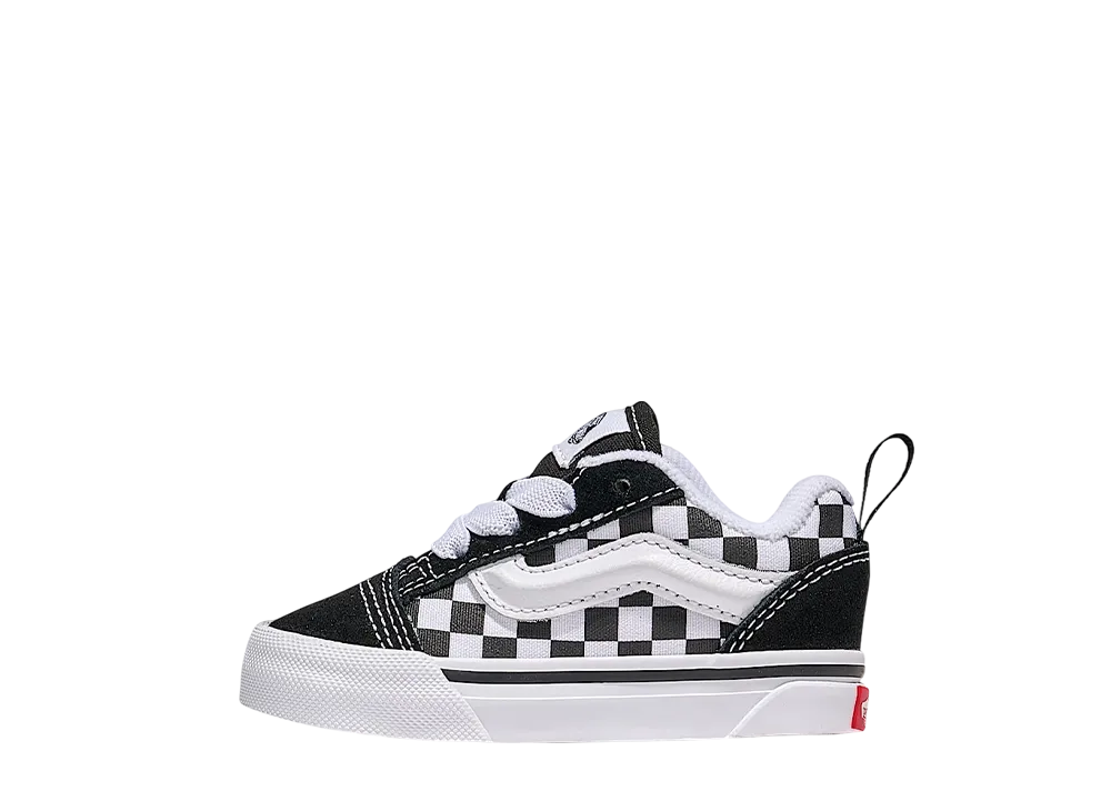 Vans Toddler Knu Skool Checkerboard "Black/White"