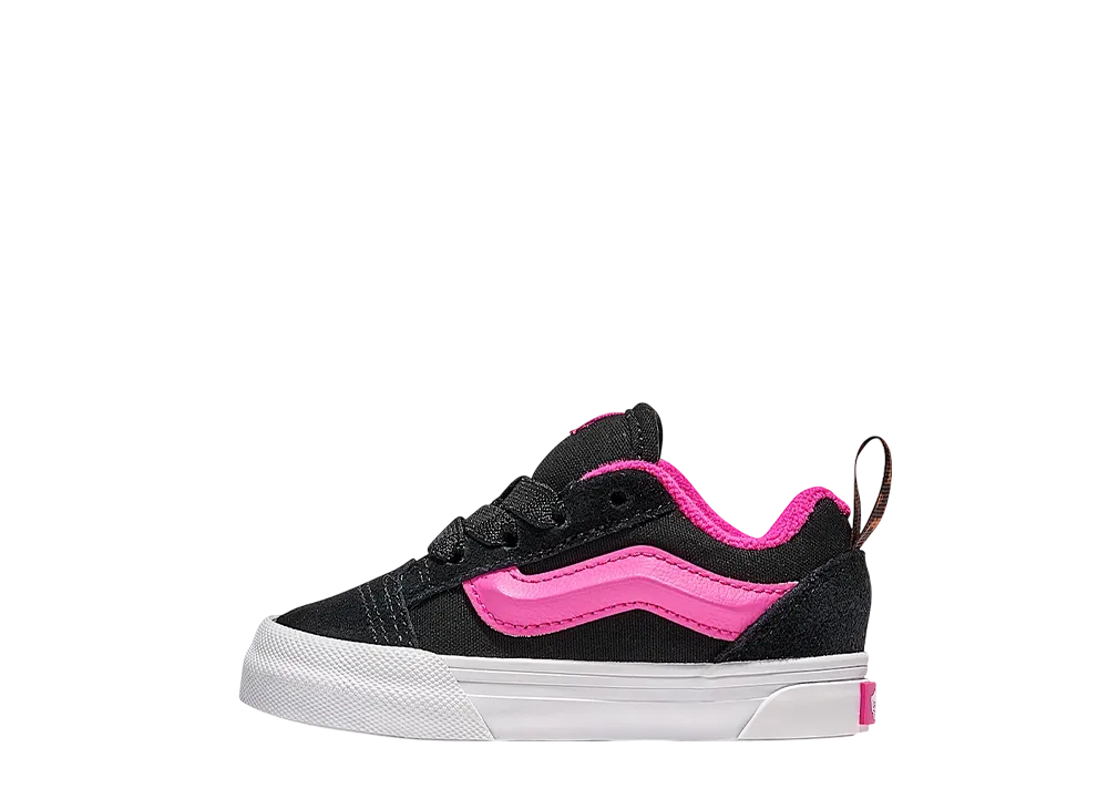 Vans Toddler Knu Skool "Black/Pink"