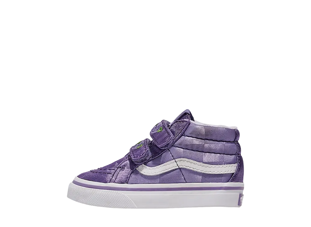 Vans Toddler Sk8-Mid Reissue V Satin "Purple"