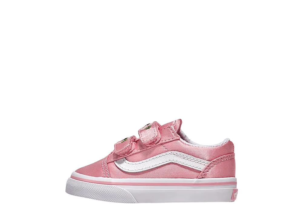バンズ トドラー オールドスクール V サテン "ピンク"