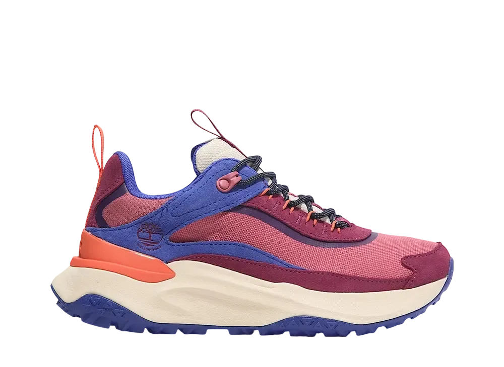 Timberland Women's Motion Access Low Lace Up Waterproof "Dark Pink Mesh"