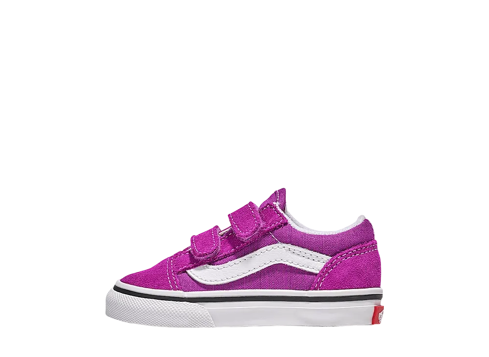 Vans Toddler Old Skool V Satin "Willowherb Purple"