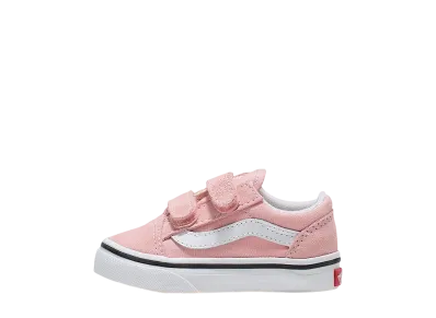 Vans Toddler Old Skool V Satin "Powder Pink"