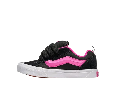 Vans Big Kids Knu Skool "Black/Pink"