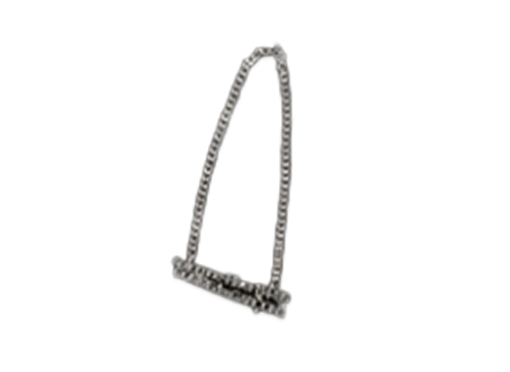 Comme des Garcons CDG Staff Logo Necklace "Silver"