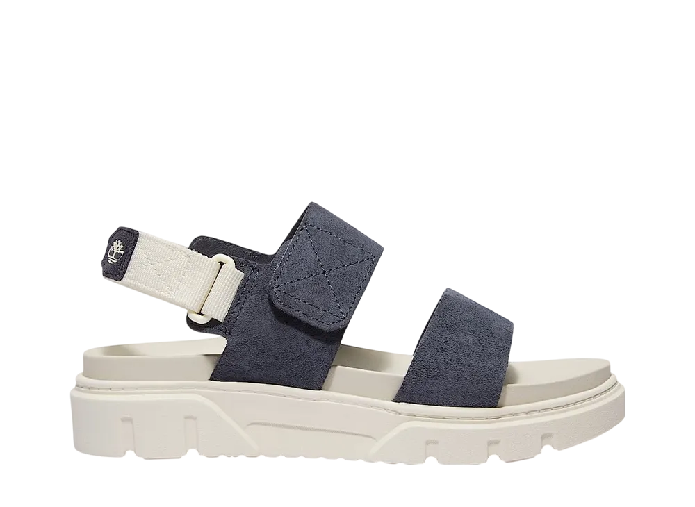 Timberland Women's Greyfield 2 Strap Sandal "Dark Blue Suede"