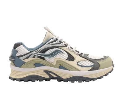 サッカニー グリッド オーラ X "グリーン/マルチ"