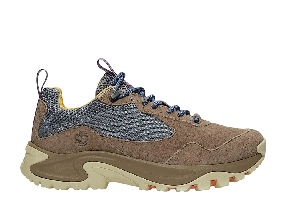 Timberland Mt Maddsen Peak Low Waterproof Hiking Boot "Medium Beige Mesh/Grey"