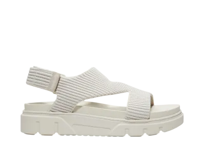 Timberland Women's Greyfield Backstrap Sandal "White Knit"