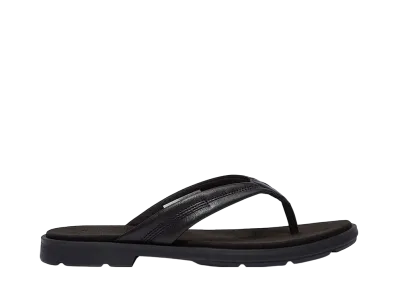 Timberland Women's Calista Bay Thong Sandal "Black Full Grain"