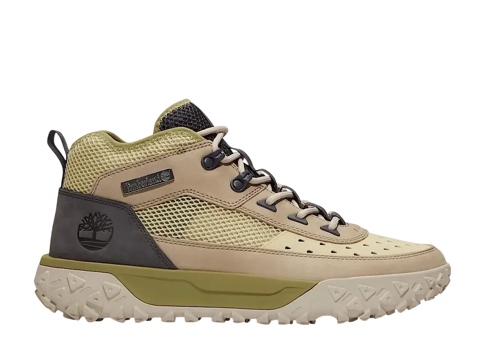 Timberland Greenstride Motion 6 Mid Lace Up Hiking Boot "Light Green"