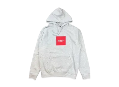 HUF Essentials Box Logo P/O "Gray"