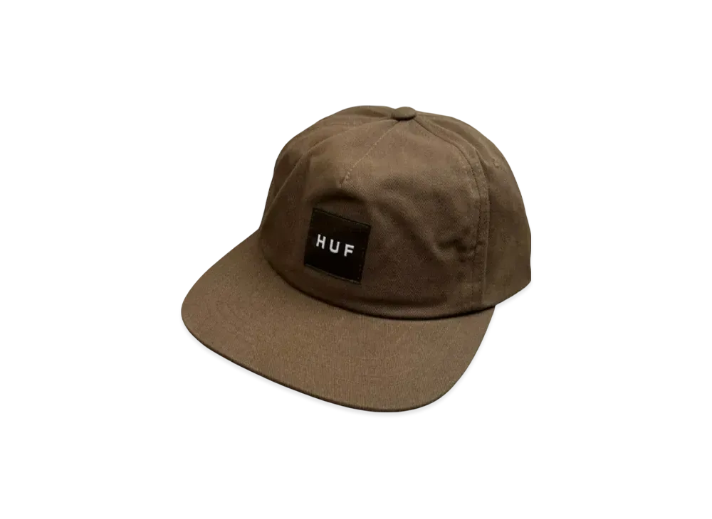 HUF Set Box Snapback "Brown"