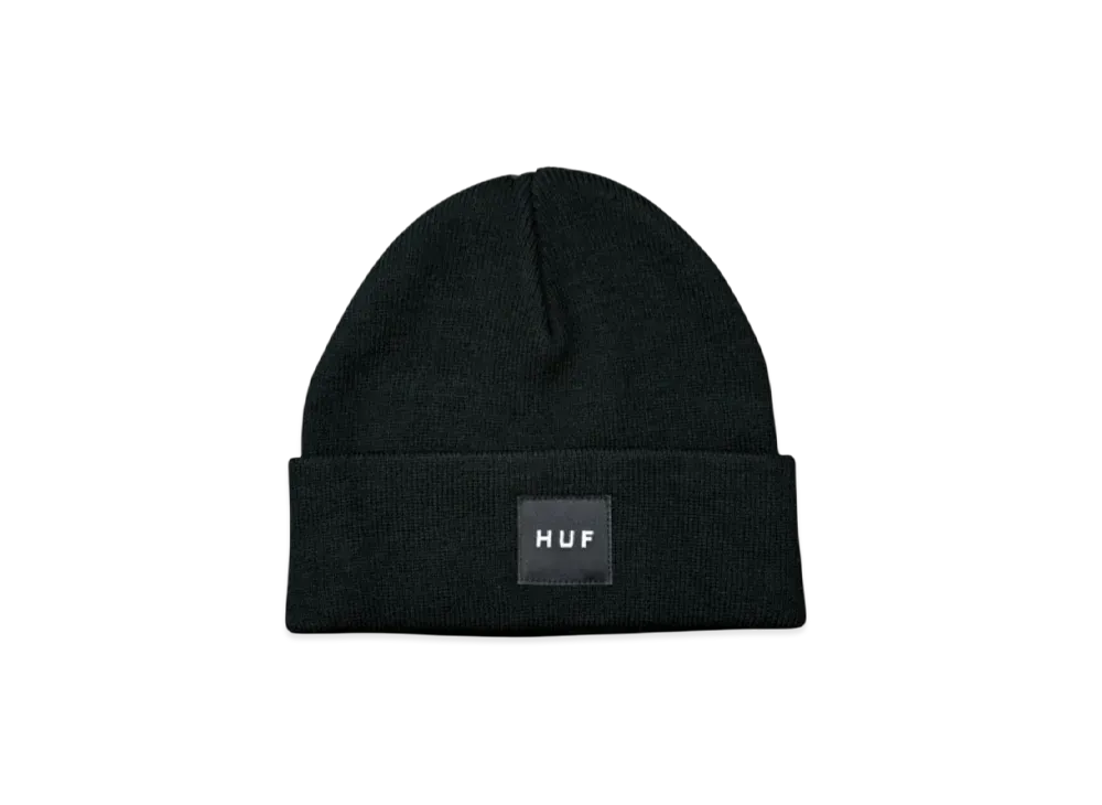HUF Beanie "Black/Box Logo"