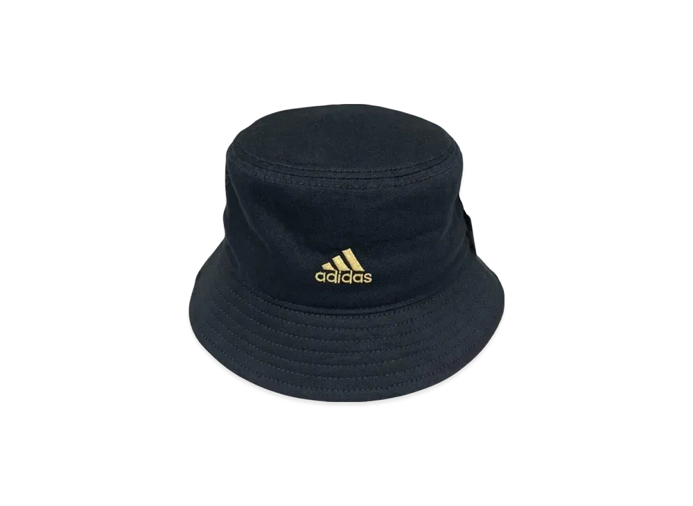 adidas OC Logo Bucket Hat "Black/Gold"